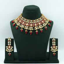 Ruby Polki Choker Set