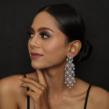 Danglers Zircon/AD Earring 6059-08 - Dazzles Jewellery