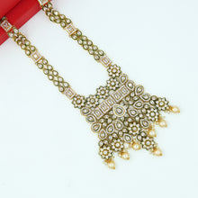 Long Neck Polki Necklace Set 7781-21