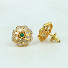 Tops/Studs Kundan Earring 14265-100