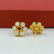 Tops/Studs Kundan Earring 12305-28