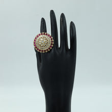 Kundan Cocktail Ring 12255-28
