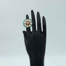 Kundan Ring 12263-28
