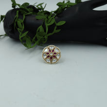 Kundan Ring 12263-28