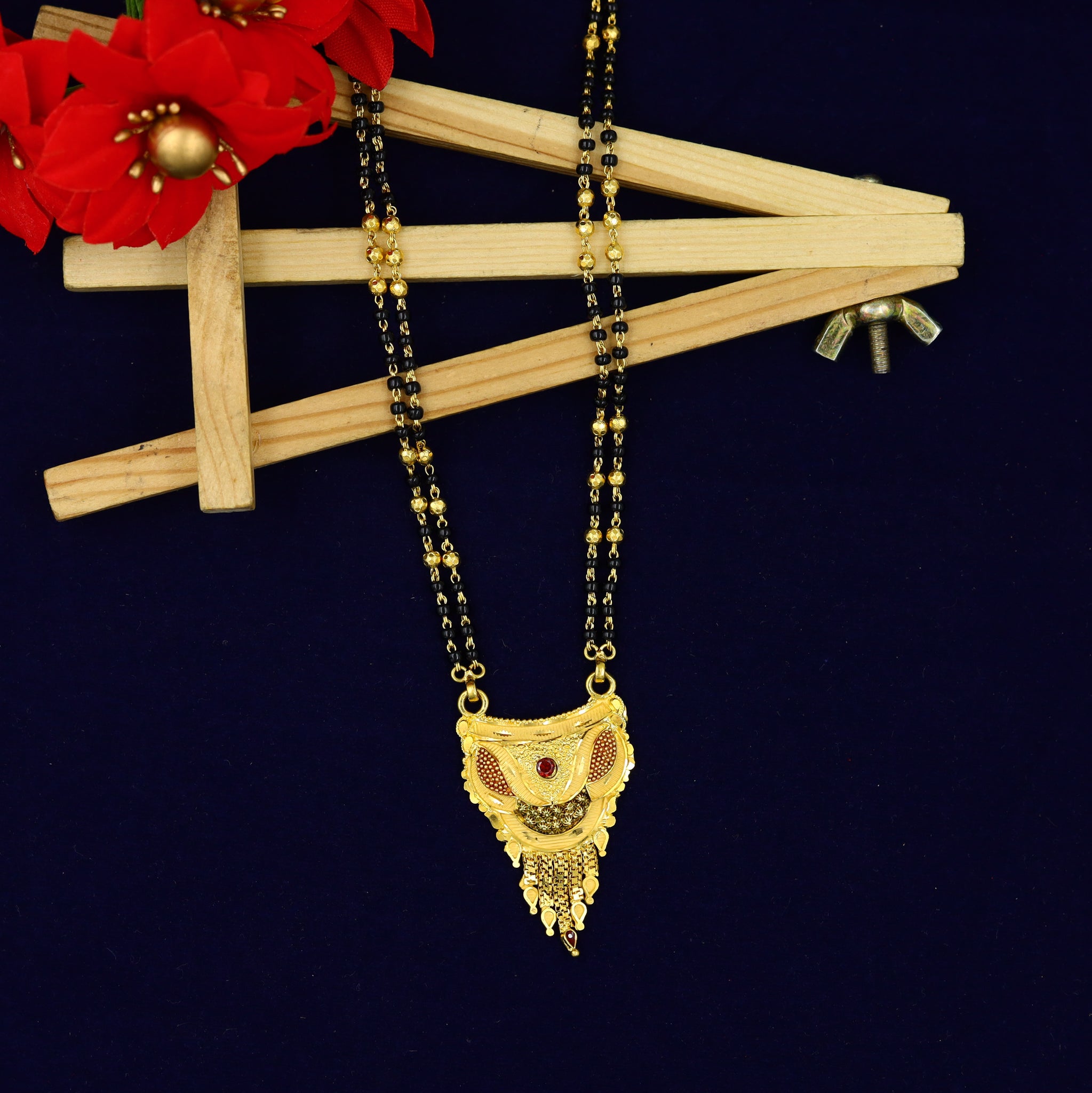 Gold Mangalsutra 17461-4634