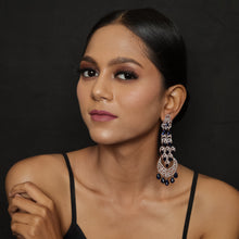 Designer Zircon/AD Long Earring 17723-4905 - Dazzles Jewellery