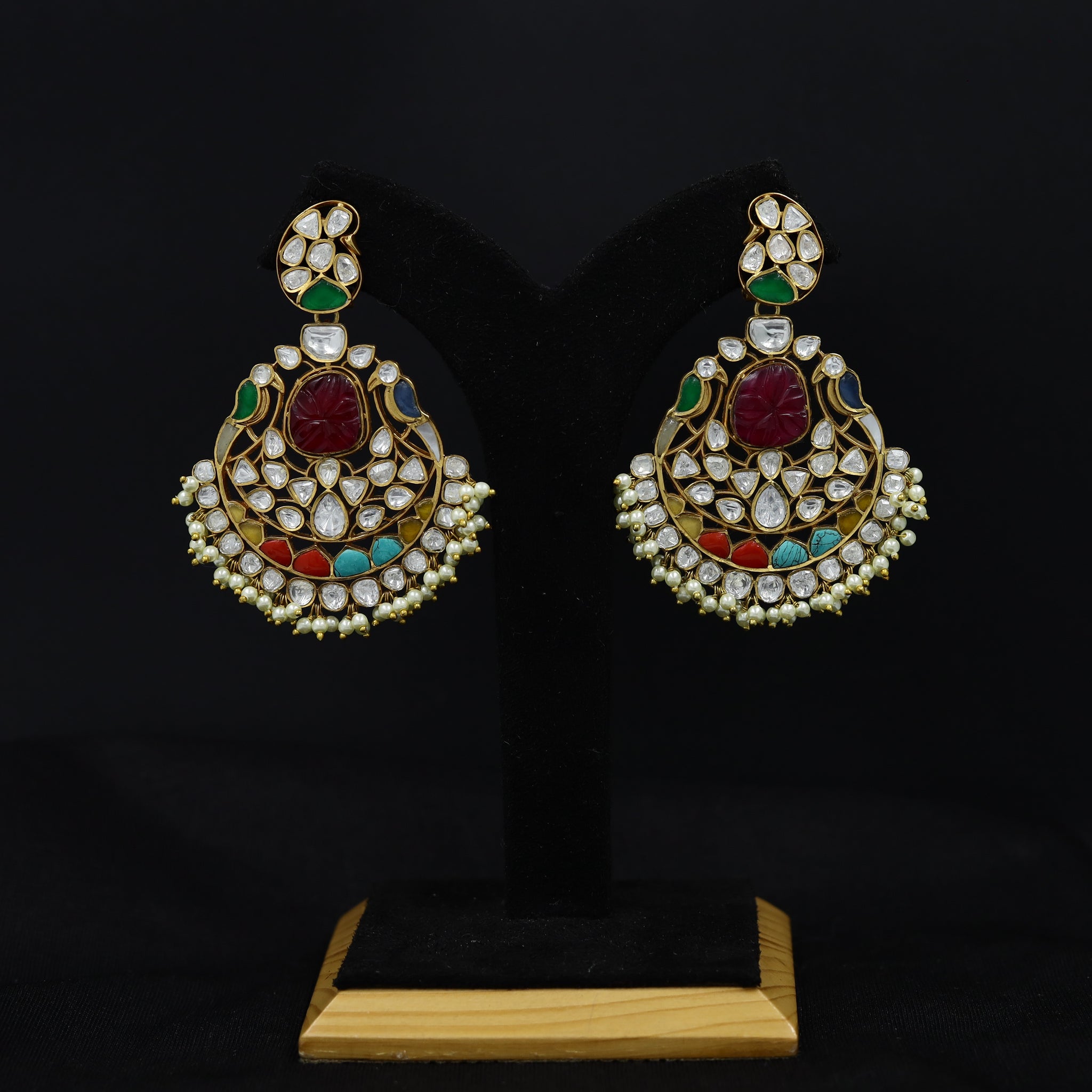 Danglers Kundan Earring 11522-34