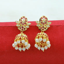 Jhumki Jadau Earring 16982-48