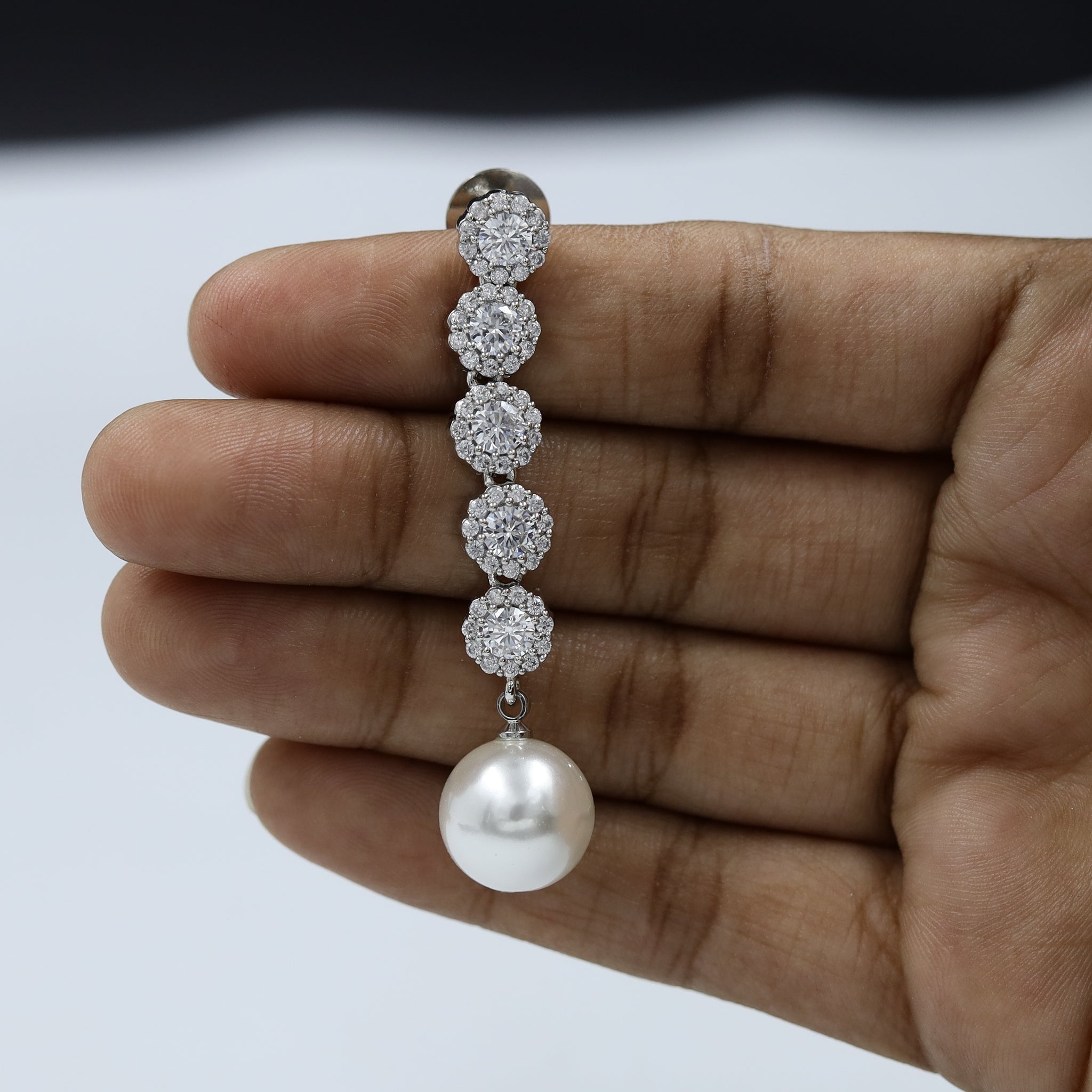 Light Earring Zircon/AD Earring 11488-34