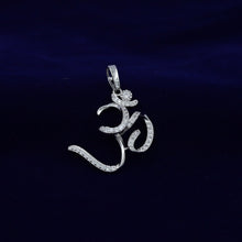 Pure 925 Hallmarked OM Silver Pendant Set 14303-22