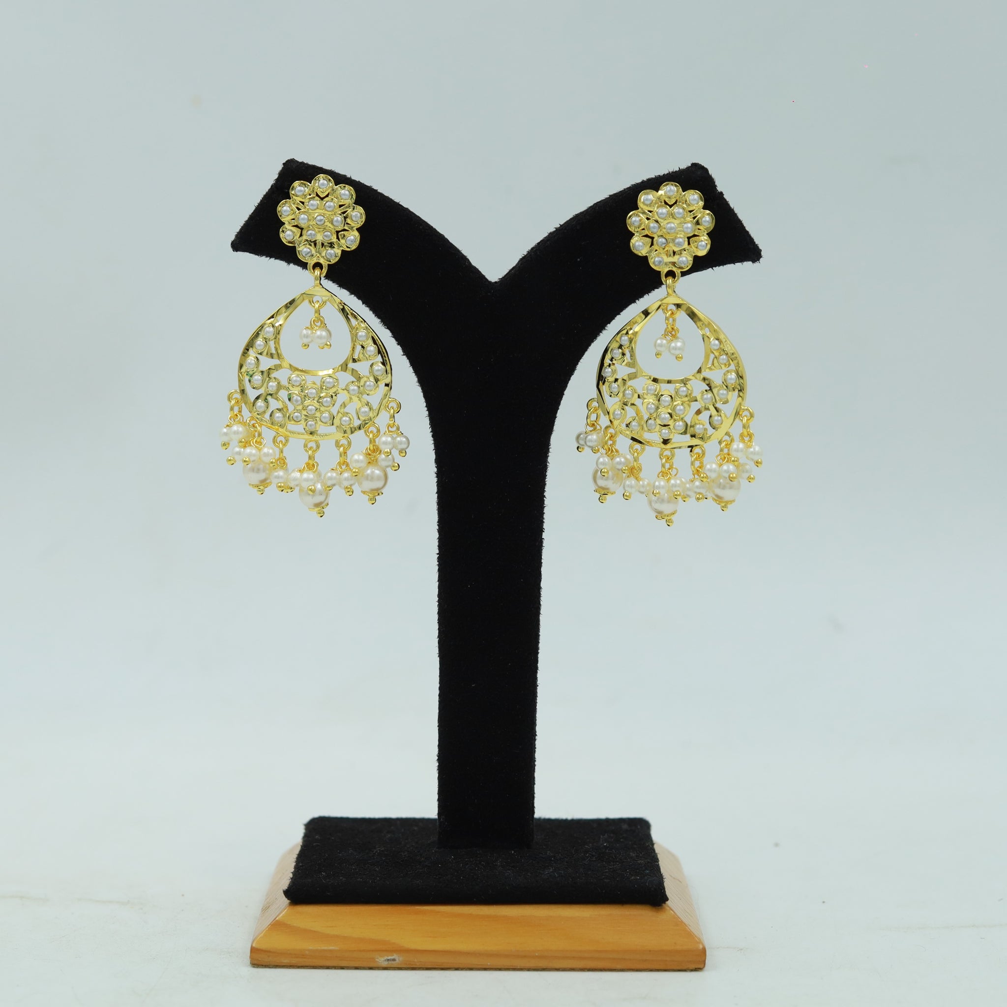 Chandbali Jadau Earring 16984-48