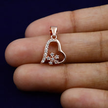 Pure 925 Hallmarked Silver Pendant Set 14300-22
