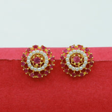 Tops/Studs Jadau Earring 16963-48