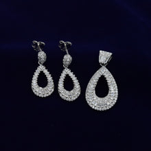 Pure 925 Hallmarked Silver Pendant Set 14408-22