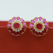Tops/Studs Jadau Earring 16973-48