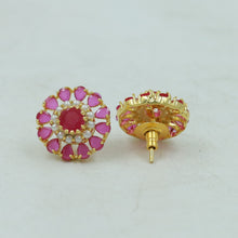 Tops/Studs Jadau Earring 16973-48