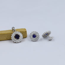 Pure 925 Hallmarked Silver Pendant Set 14391-22