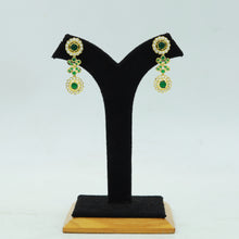 Long Neck Jadau Necklace Set 17019-48