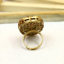 Sabya Inspired Kundan Ring 19756-87