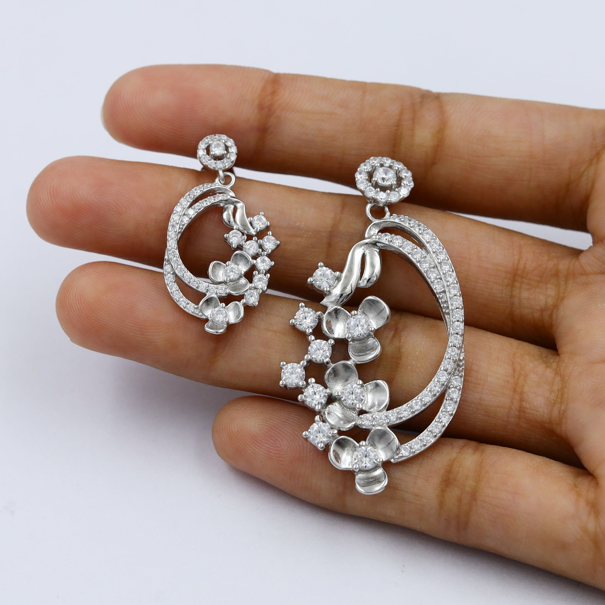Pure 925 Hallmarked Silver Pendant Set 14411-22