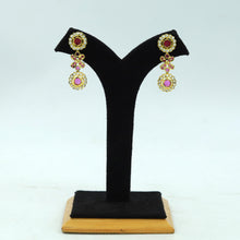 Long Neck Jadau Necklace Set 17019-48