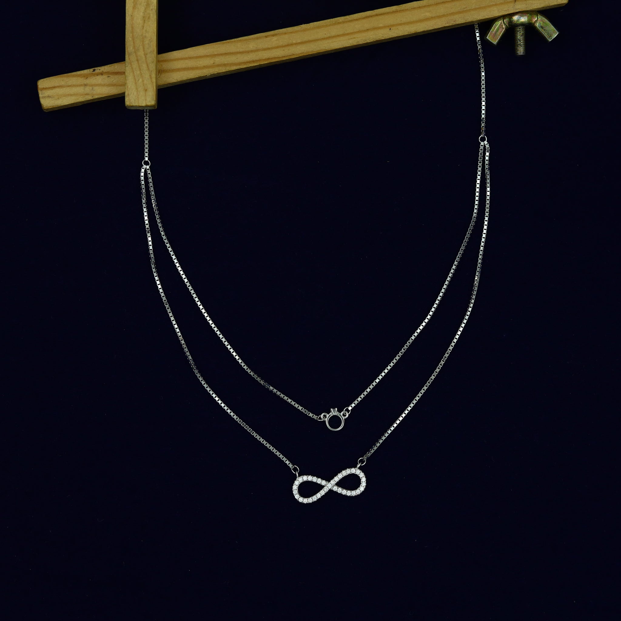 Pure 925 Hallmarked Silver Pendant Set 14415-22