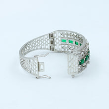 Silver Plated Zircon/AD Bracelet 16847-3995