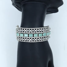 Silver Plated Zircon/AD Bracelet 16847-3995