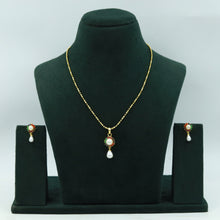 Light Jadau Pendant Set 16972-48