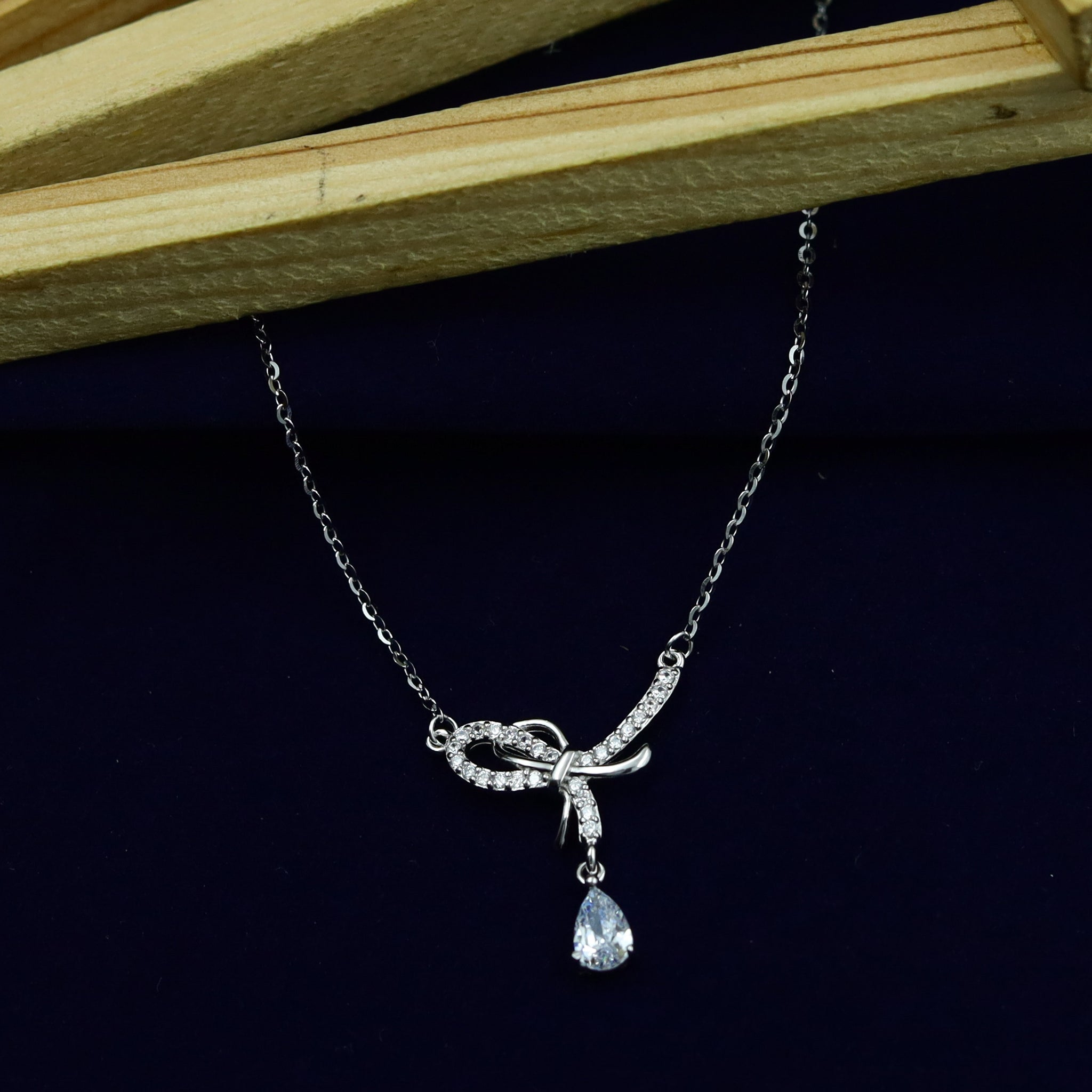 Pure 925 Hallmarked Silver Pendant Set 14459-22
