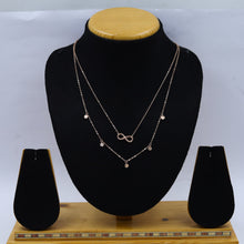 Pure 925 Hallmarked Silver Pendant Set 14460-22