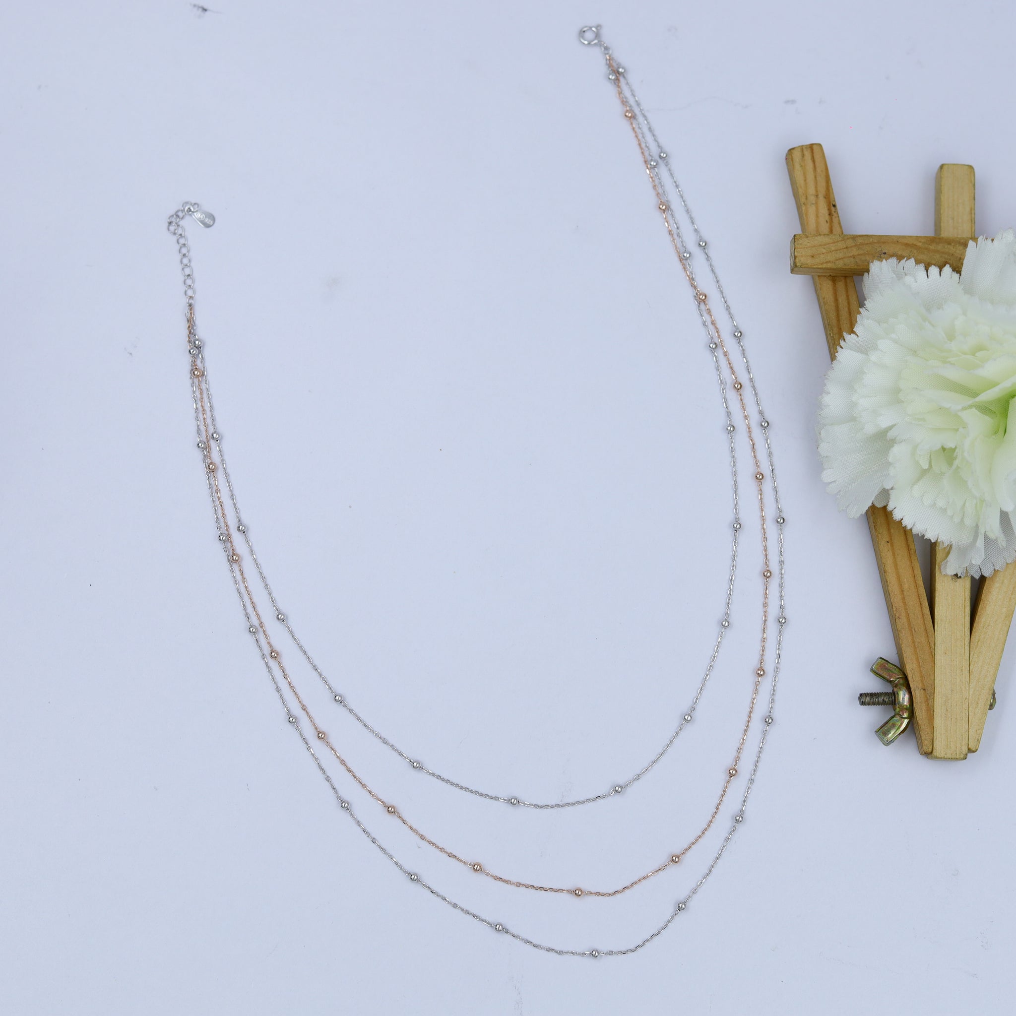 Pure 925 Hallmarked Silver Pendant Set 14455-22