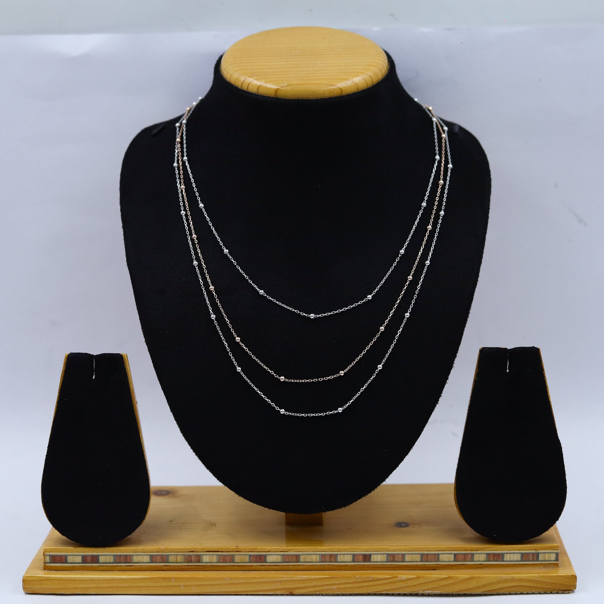 Pure 925 Hallmarked Silver Pendant Set 14455-22