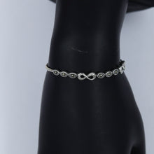 Pure 925 Hallmarked Silver Swiss Marcasite Bracelet 14462-22