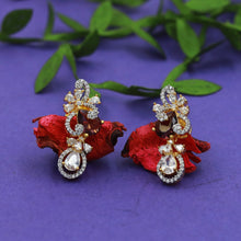 Light Zircon/AD Earring 16891-08