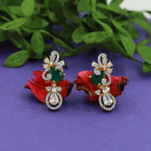 Light Zircon/AD Earring 16891-08