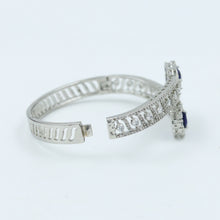 Silver Plated Zircon/ AD Bracelet 16582-3729