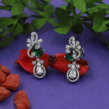 Light Zircon/AD Earring 16891-08
