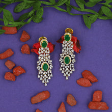 Danglers Zircon/AD Earring 16897-08