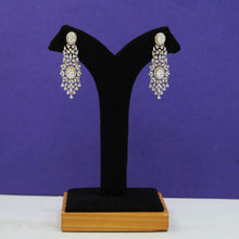Danglers Zircon/AD Earring 16897-08