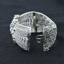 Silver Plated Zircon/AD Bracelet 3318-08