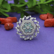 Zircon/AD Adjustable Ring 4119-69