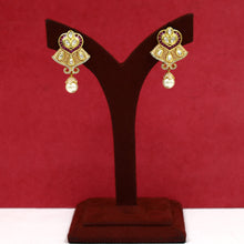 Pink Meenakari Kundan Pendant Set