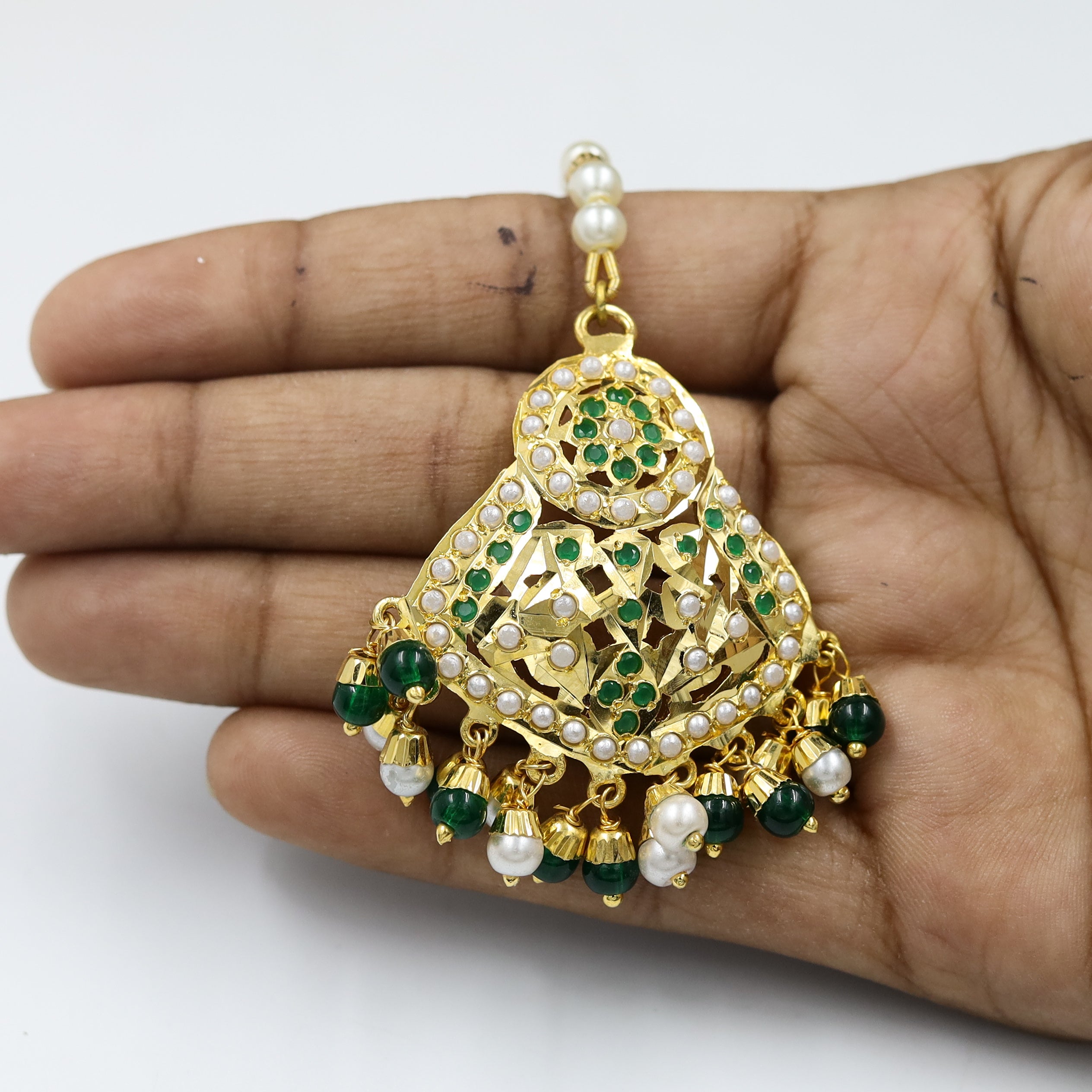 Buy Jadau Maang Tikka Online Dazzles Jewellery