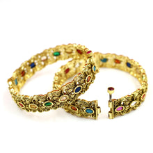 Antique Gold Bangles/Kada 19897-28