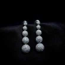 Danglers Zircon/AD Earring 6063-08 - Dazzles Jewellery