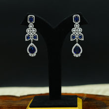 Round Neck Zircon/AD Necklace Set 12941-31