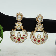 Chandbali Kundan Earring 16739-28