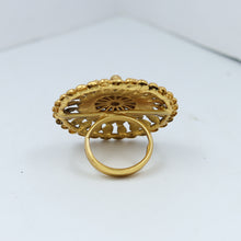Antique Gold Finish Ring 10310-28