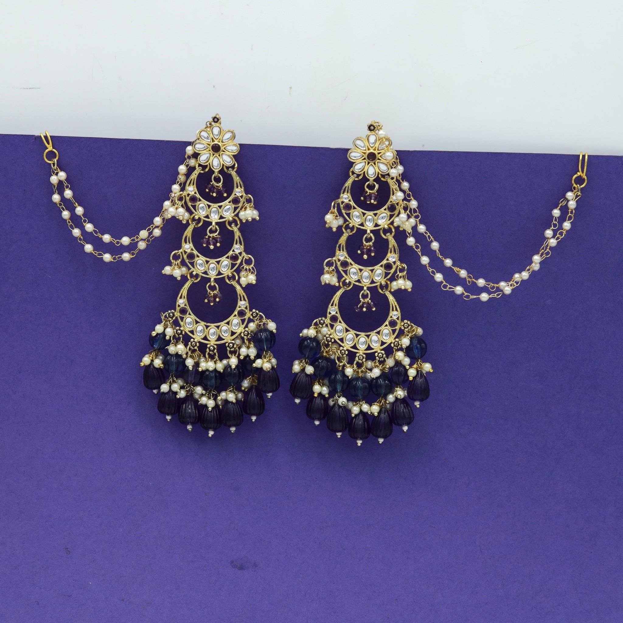 Danglers Kundan Earring 6891-28